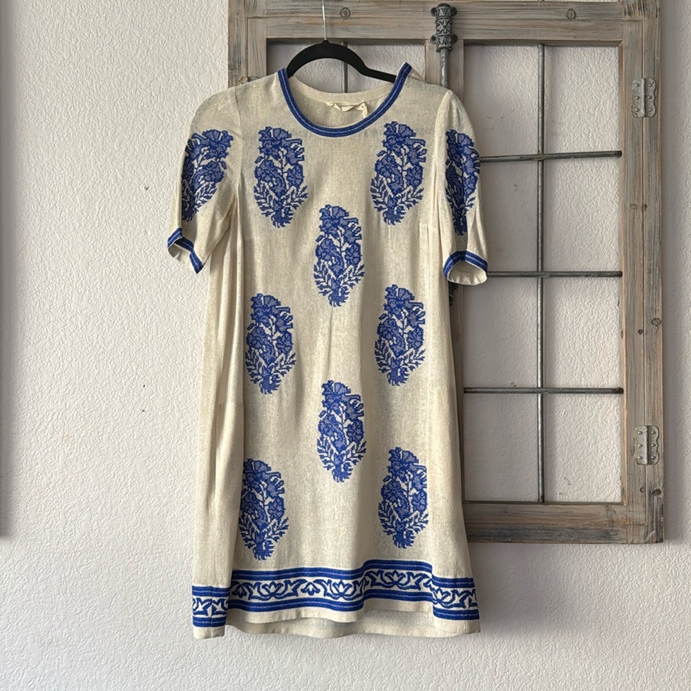 Isabel Marant Etoile Daryl Embroidered Dress 36